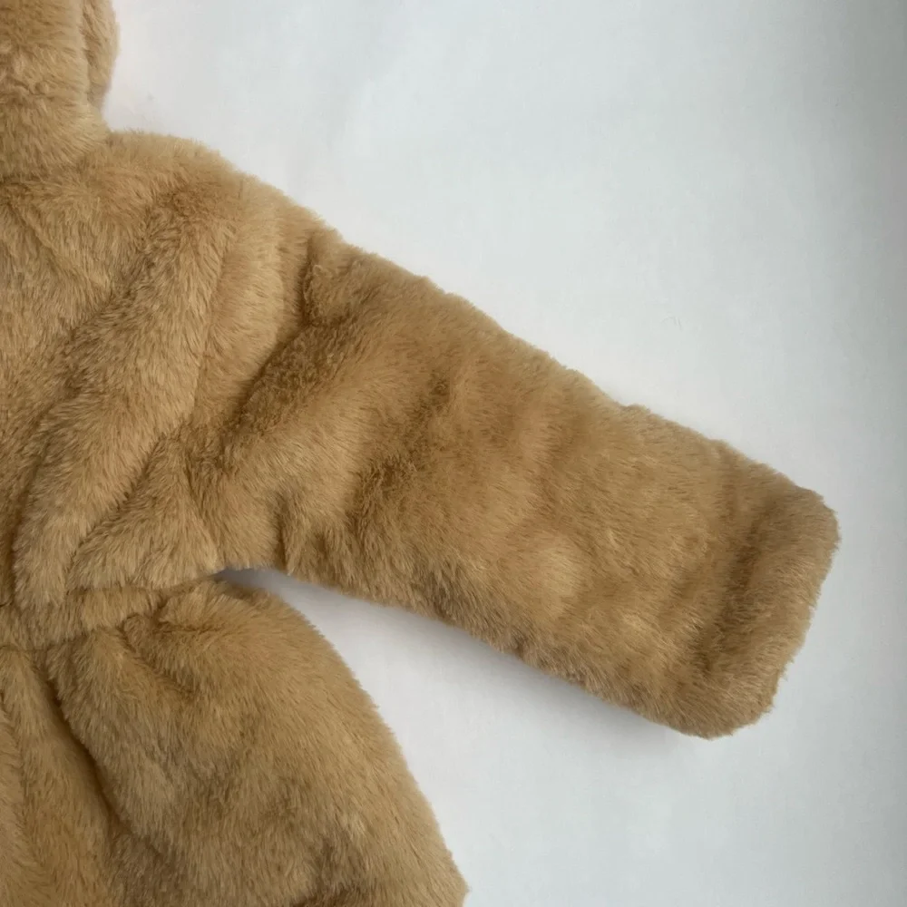 Teddy Bear Winter Coat Size 100 (SHEIN 3T)
